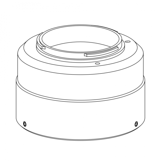 20230922 Gloor Grafik Optem 25 60 27 000 Mikro 4:3 Kameraadapter