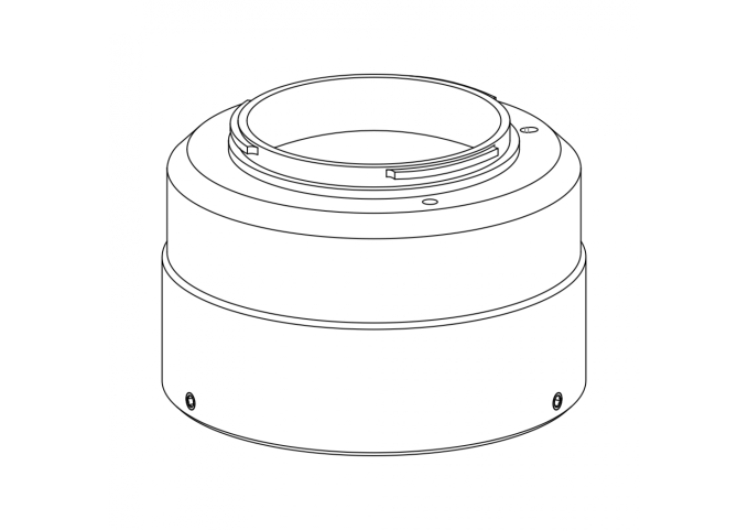20230922 Gloor Grafik Optem 25 60 27 000 Mikro 4:3 Kameraadapter
