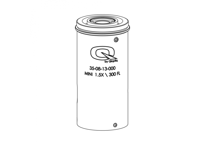 20230922 Gloor Grafik Optem 35 08 13 000 Mini Tubuslinse 1.5x:300